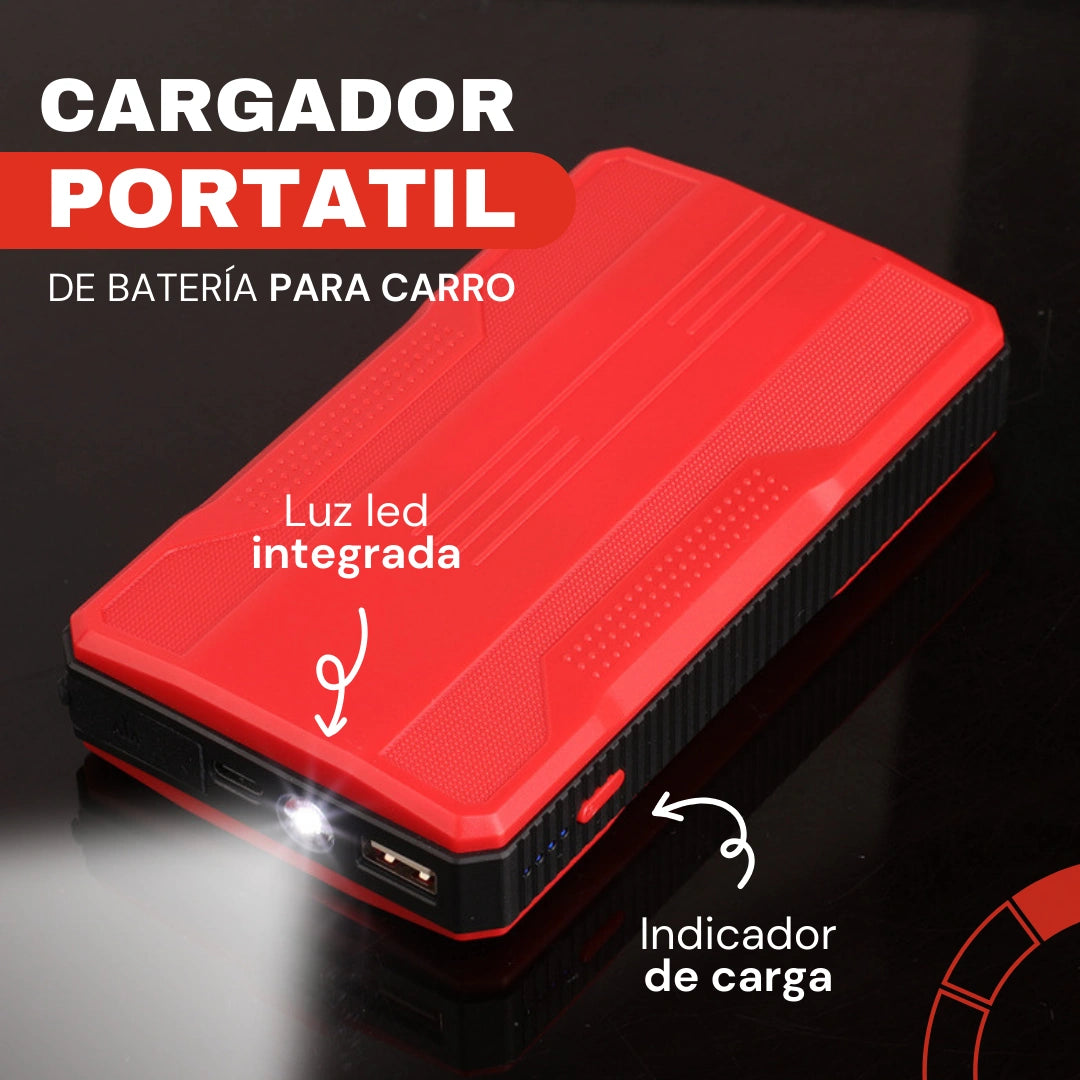 CARGADOR PORTATIL DE BATERIA DE CARRO