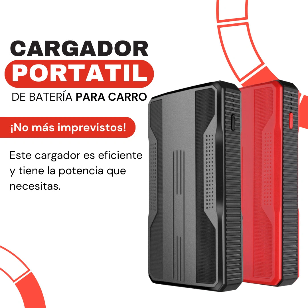 CARGADOR PORTATIL DE BATERIA DE CARRO