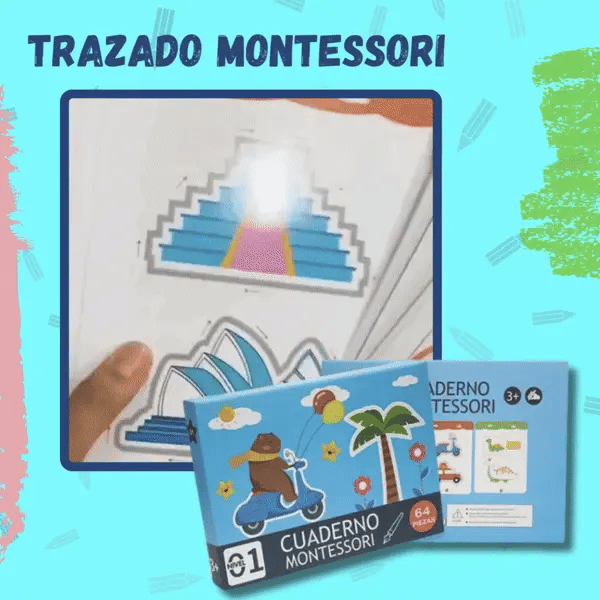 TRAZADO MONTESSORI - OFERTA 2X1