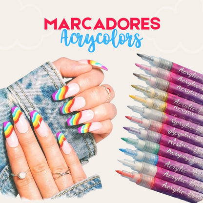 MARCADORES ACRYCOLORS